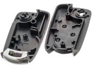 Carcasa de adaptación compatible para telemandos Ford Focus de espadín fijo a plegable, 3 botones